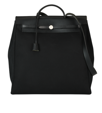 2 -In-1 Herbag 39, &pound;2,200, Handbags, Black, Canvas, Front view